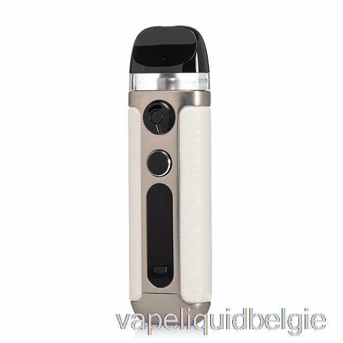 Vape Vloeistof Smok Novo 5 30w Pod-systeem Beige Wit Leer